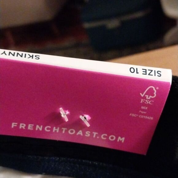  French Toast Girls' Skinny Leg With  Pocket NWT Size 10 - Picture 8 of 11